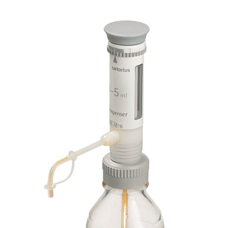 Дозатор механический (флакон-диспенсер) 1-канальный Sartorius BIOHIT Prospenser, 0.2-1 мл