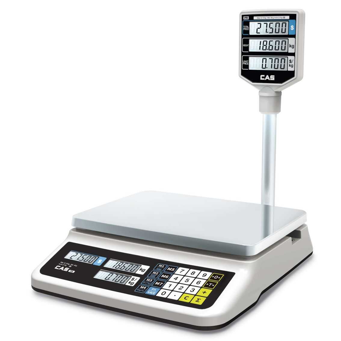 Торговые весы CAS PR-15P(LCD, II)